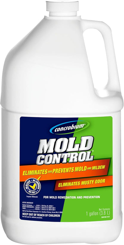 Concrobium Mold Control, 32 oz Spray – Eliminates & Prevents Mold – EPA-Registered, Bleach-Free, Odorless, VOC-Free