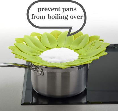 Zeal Silicone Boil Over Guard for Milkpans & Saucepans - Lime