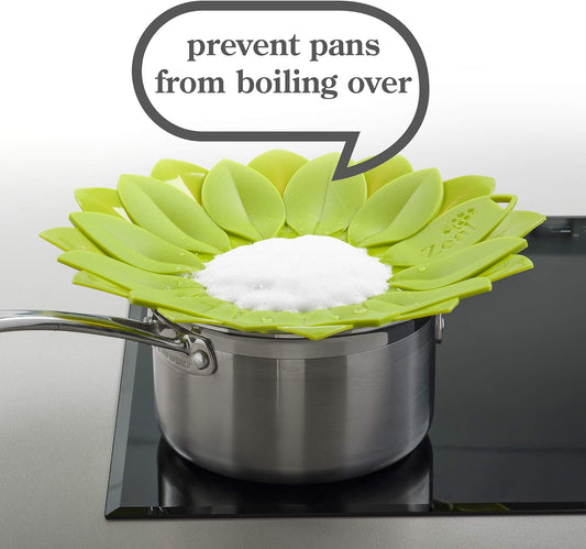Zeal Silicone Boil Over Guard for Milkpans & Saucepans - Lime