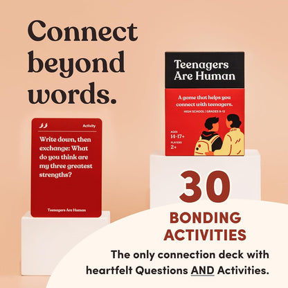 Friends are Human Conversation Cards for Friendship and Bonding, 140 Cards