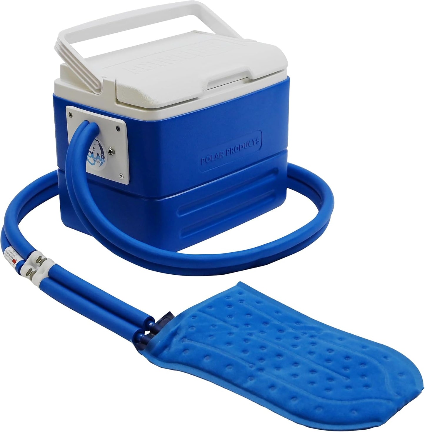 Polar Active Ice 3.0 | 9 QT Cold Therapy Ice Machine | Programmable Timer | Full Circumference Knee Pad | Cryotherapy Pain Relief System | Ace Bandage Style Compression