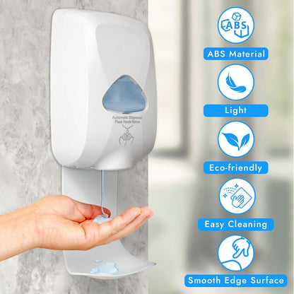 Dispenser Drip Tray Wall Mount Soap Dispenser Bracket,Laundry Detergent Drip Catcher Prevent Dripping and Spraying(White)