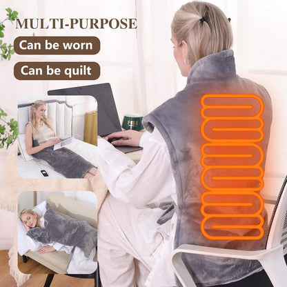 ThermoNest Heating Pad for Neck & Shoulder & Back Pain Relief with Auto Shut Off