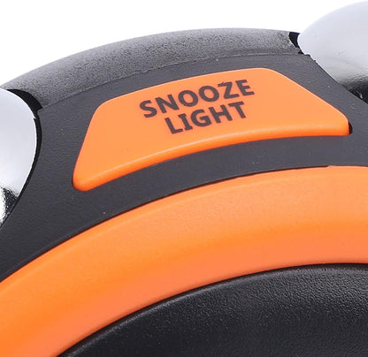 Vibrating Alarm Clock with Bed Shaker Portable Digital Alarm Clock with LED Display for Heavy Sleepers