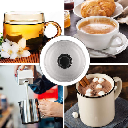 Teapot Warmer, Brushed Stainless Steel Tea Warmer with Tealight Holder, Gold