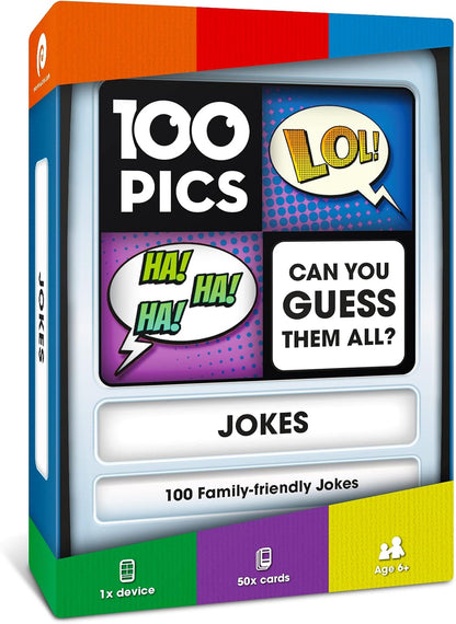 Logos Travel Game - Guess 100 Logos | Flash Cards with Slide Reveal Case | Card Game, Gift, Stocking Stuffer | Hours of Fun for Kids and Adults | Ages 6+