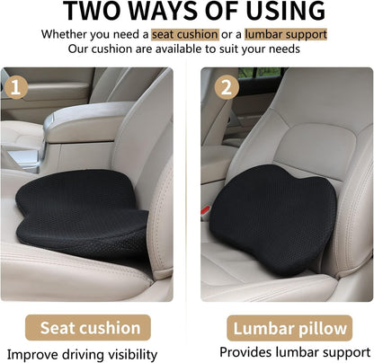 Livtribe Car Seat Cushion, Comfortable Wedge Seat Cushions for Long Driving