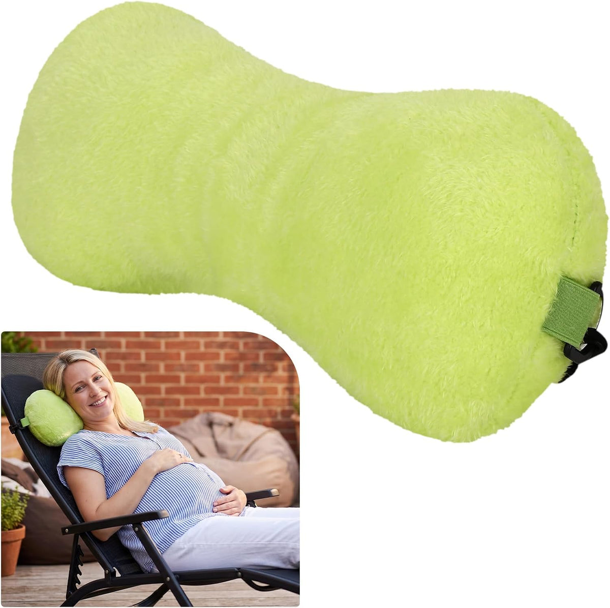Colingmill 1 Pc Neck Pillow for Recliner Chair Headrest,Grey