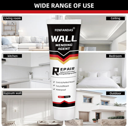 Drywall Repair Kit, Drywall Hole Patch Repair Kit Spackle Wall Repair Kit | Drywall Putty for Filling Holes and Creak Damage Drywall Patch Nail Hole Filler for Walls Quick and Easy Solution