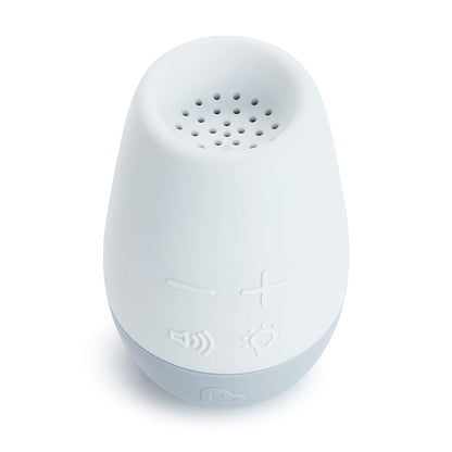 Munchkin Shhh… White Noise Sound Machine, Baby Soother, White/Grey