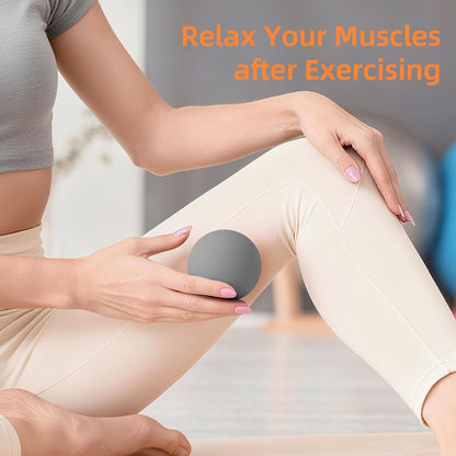 Massage Lacrosse Balls for Myofascial Release, Trigger Point Therapy | Foot Massage Ball to Relieve Plantar Fasciitis, Muscle Soreness