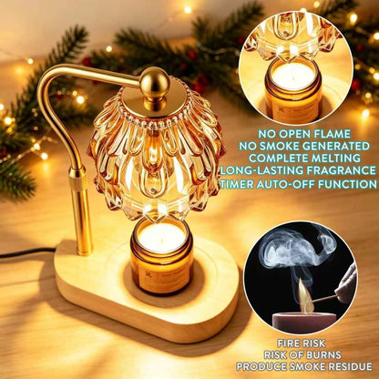 Candle Warmer Lamp with Timer & Dimmable New Home Gift Room Decor