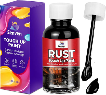 White Touch Up Paint High-Gloss Multi Surface Acrylic White Touch Up Paint Pen Scratch Repair for Metal,Walls,Cabinets,Appliances,Wood,Door,Furniture,Enamel 1.5 Fl Oz