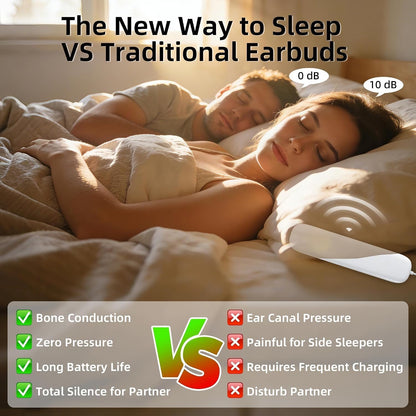 Under Pillow Bone Conduction Speaker, Portable White Noise Machine