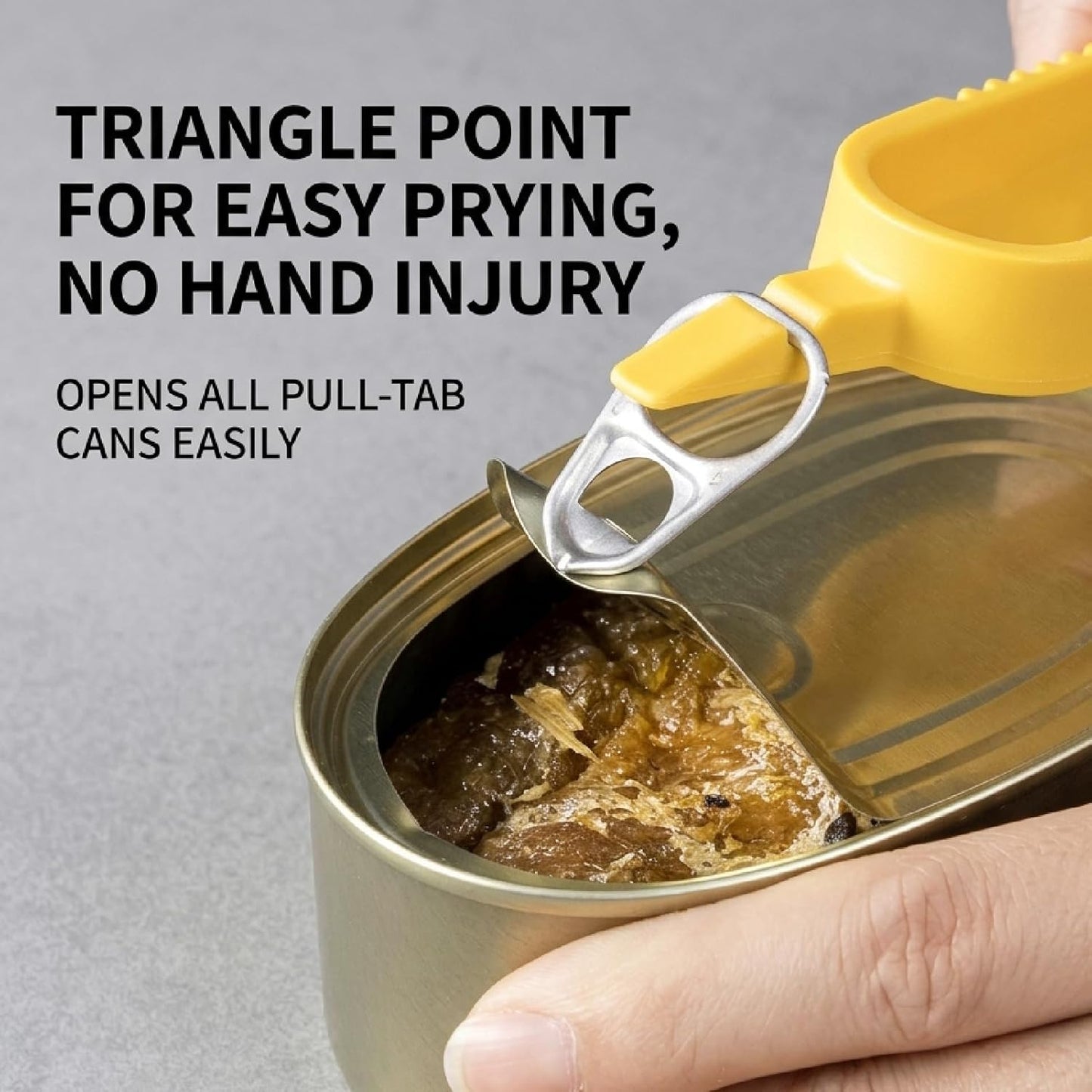2Pcs Multi-Purpose Jar Opener, Non-Slip Bottle Opener for Weak Hands Seniors, 5-in-1 Can Opener for Pull-Tab Cans, Beer Bottles, Twist Off Caps & Jars