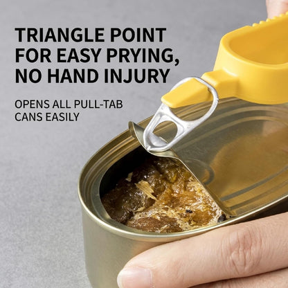 2Pcs Multi-Purpose Jar Opener, Non-Slip Bottle Opener for Weak Hands Seniors, 5-in-1 Can Opener for Pull-Tab Cans, Beer Bottles, Twist Off Caps & Jars