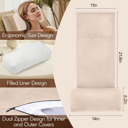 Neck Pillow for Recliner Chair, Adjustable Recliner Pillow for Headrest