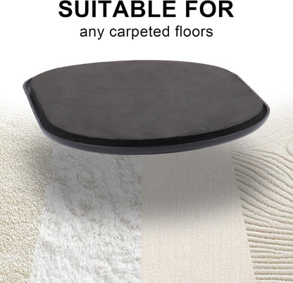 8PCS Furniture Sliders, 9-1/2" X 5-3/4" Large Furniture Movers Sliders, Reusable Sliders for Furniture on Carpet for Heavy Furniture, Furniture Moving Made Simple!