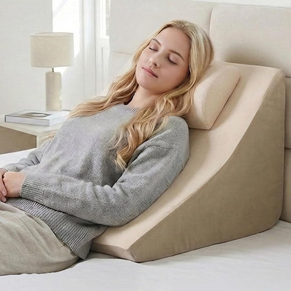 Vekkia 21” Back Rest Pillow with Dual-Layer Foam for Reclining and Sitting