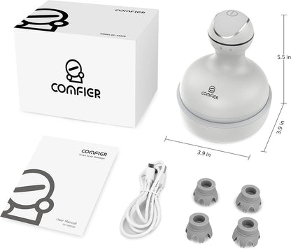 COMFIER Scalp Massager for Hair Growth, Electric Head Massager, Tangle-Free