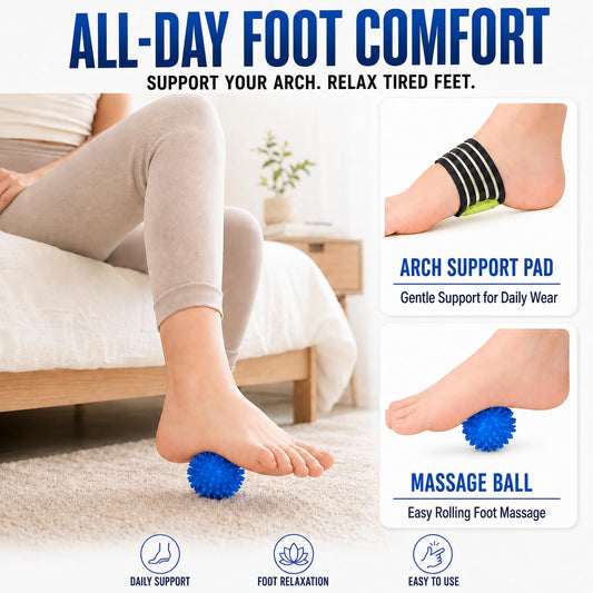 LILILI Plantar Fasciitis Night Splint Plantar Fasciitis Brace and Support | Plantar Fasciitis Relief, Dorsal Night Splint for Plantar Fasciitis Planter Facetious Support, Foot Splint for Men & Women