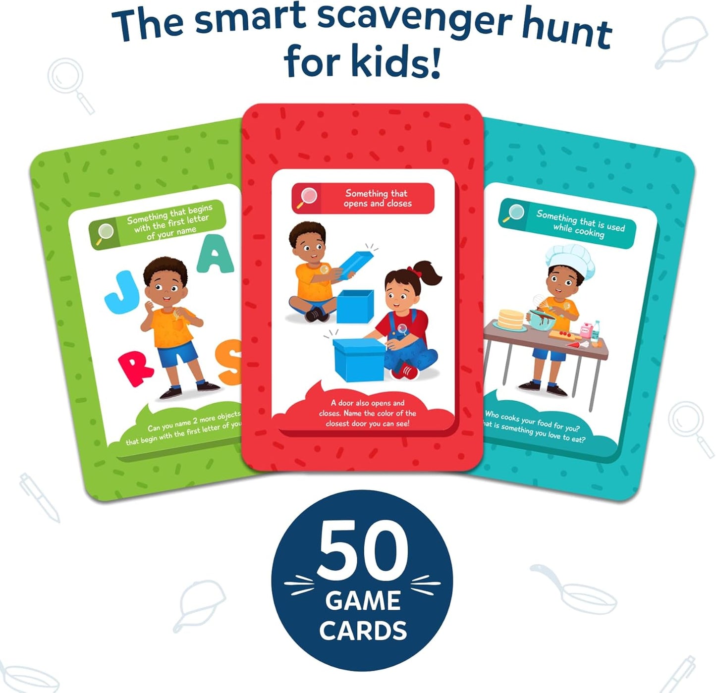 Skillmatics Found It Indoor – Scavenger Hunt Card & Board Game for Kids | Perfect for Home, School, Travel, Playdates, Educational Game, Screen-Free Fun, Gift for Boys & Girls Ages 4, 5, 6, 7