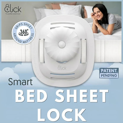 Click Bed Sheet Holder Clips & Straps Keep Sheets on Single & Twin Mattress