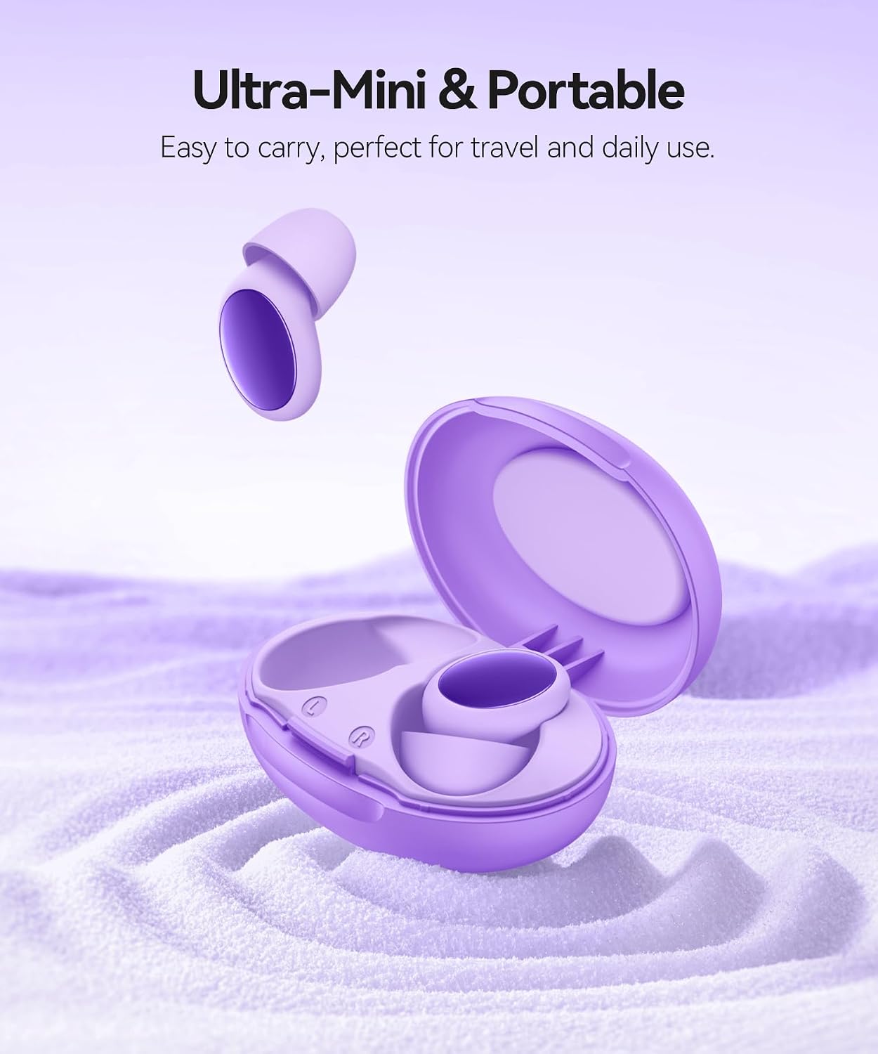 45dB Ear Plugs for Sleeping Noise Cancelling Ear Plugs for Noise Reduction & Snoring, Concerts, Earplugs for Sleep,Sider Sleepers Airplane, Silicone Earplugs Reusable Concert Ear Plug