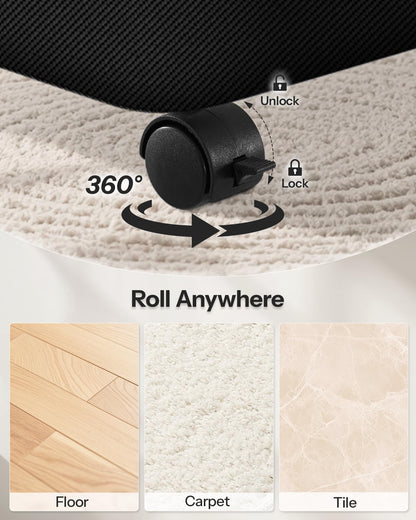 Double Laundry Basket with Wheels and Lid, 150L Clothes Hampers for Laundry | Large Laundry Hamper with 2 Sections & Removable Liner Bags, Rolling Dirty Clothes Basket for Bedroom Bathroom Dorm College