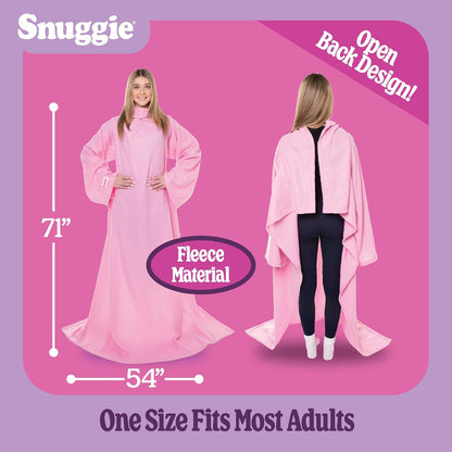 Snuggie The Original Wearable Blanket With Sleeves & Pockets | Cozy Oversized Throw for Adult Men & Women | One Size, 71x54