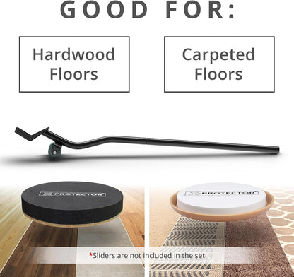 X-Protector Furniture Lifter Tool - Premium Furniture Jack Lifting Tool | Lift Furniture Easily - Appliance Lifter with 4.3" Adjustable Height - Ideal Jack to Lift Furniture Easily with No Effort