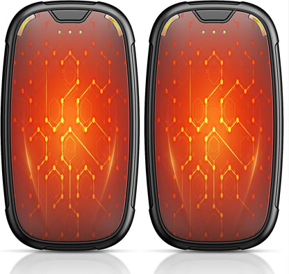 Hand Warmers Rechargeable 2 Pack, 3-Settings Rechargeable Hand Warmer, AI Smart Heating, Pocket Portable Electric Hands Warmer, Magnetic Handwarmers, A Winter for Kids and Loved Ones