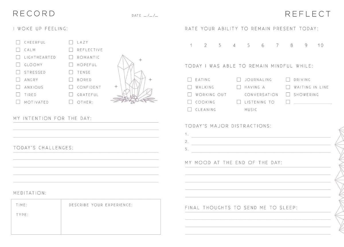 Mindfulness: A Day and Night Reflection Journal (Inner World)