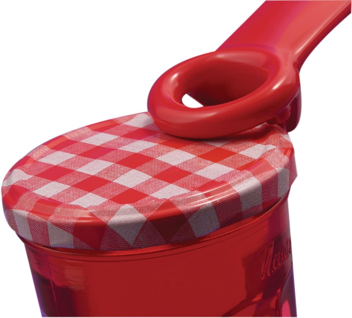 Brix JarKey Original Easy Jar Key Opener, 2-Pack, Red