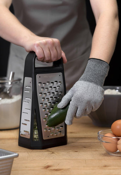 Microplane Cut Resistant Glove Keep Hands Safe in The Kitchen