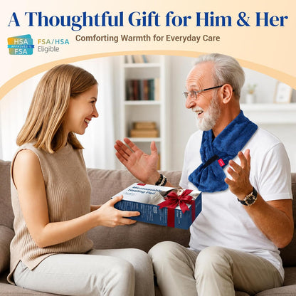 Comfytemp Microwave Heating Pad for Neck Pain Relief, Moist Therapy, 33"x4"