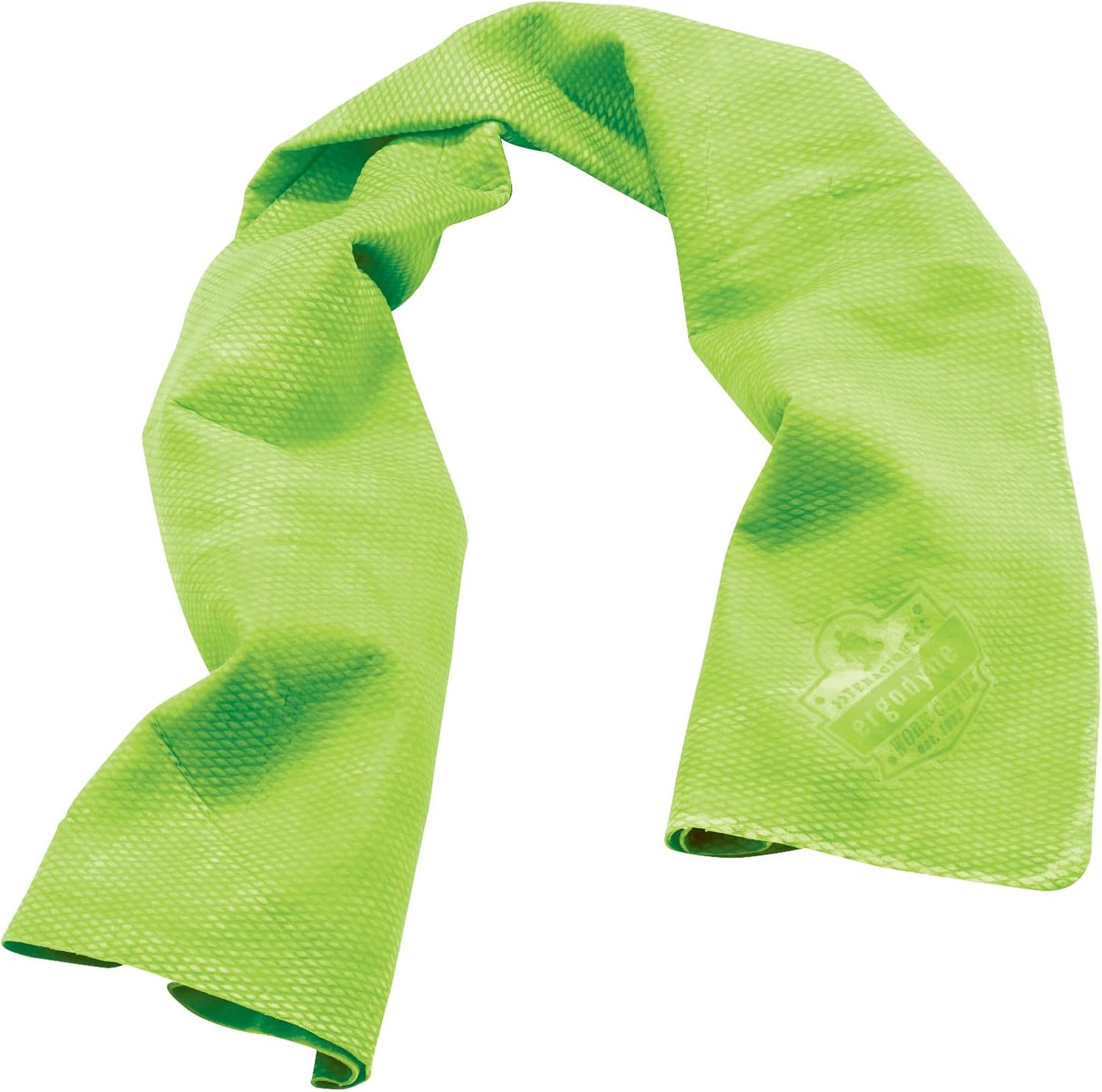 Ergodyne Chill-Its 6602 Evaporative Cooling Towel, Blue 13 inches x 29.5 inches