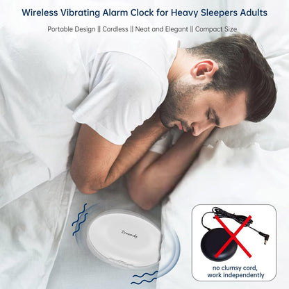 DreamSky Vibrating Alarm Clock for Heavy Sleepers Adults Under Pillow