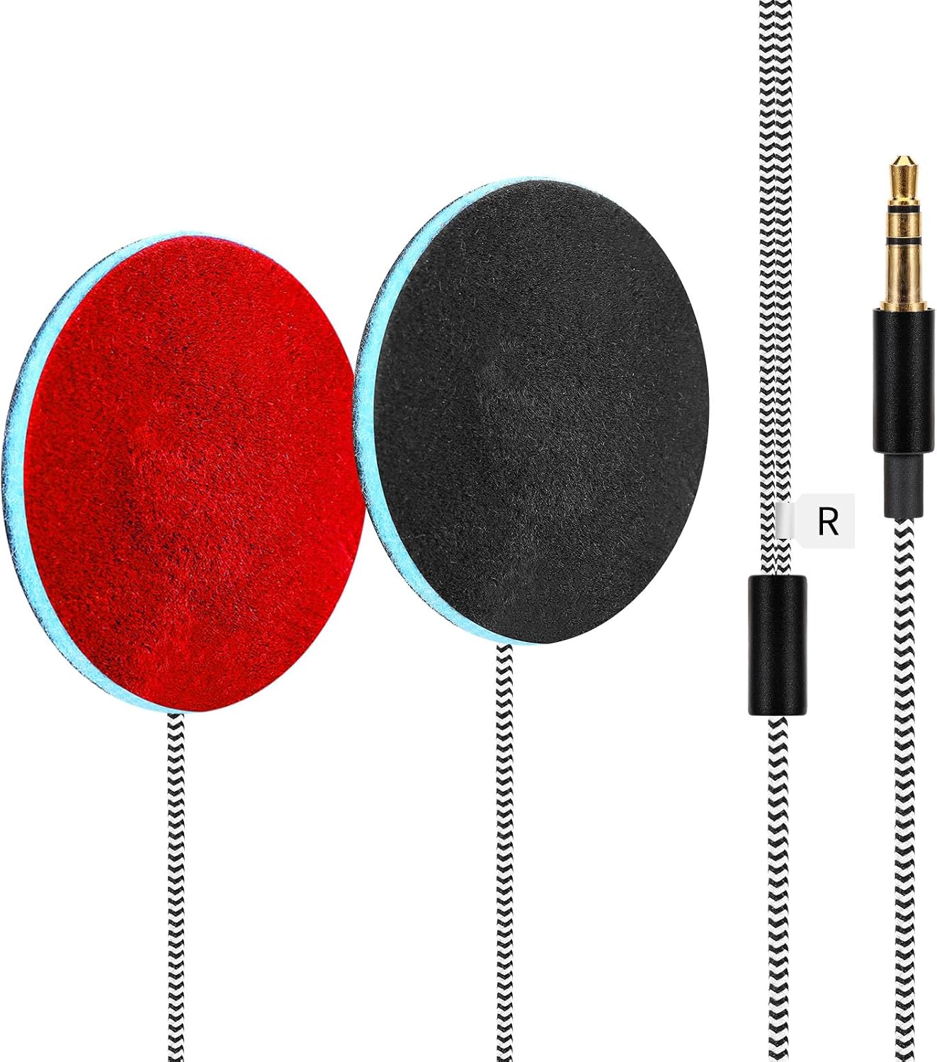 Sleep Ultra Thin Pillow Speakers with Stereo for Headphones 3.5mm Interface | Headband Headphone Replacement MMUSS