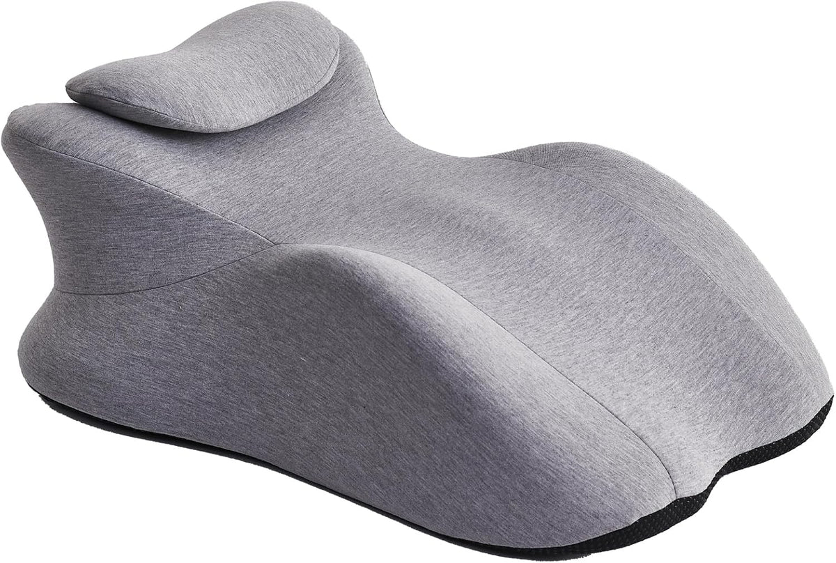 StarAneer Reading Pillow for Sitting in Bed Adult,Back for Bed Sitting Up, Pillow,Backrest Back Support Chair Pillow, College Dorm Essentials for Girls and Boys, Velvet Beige L