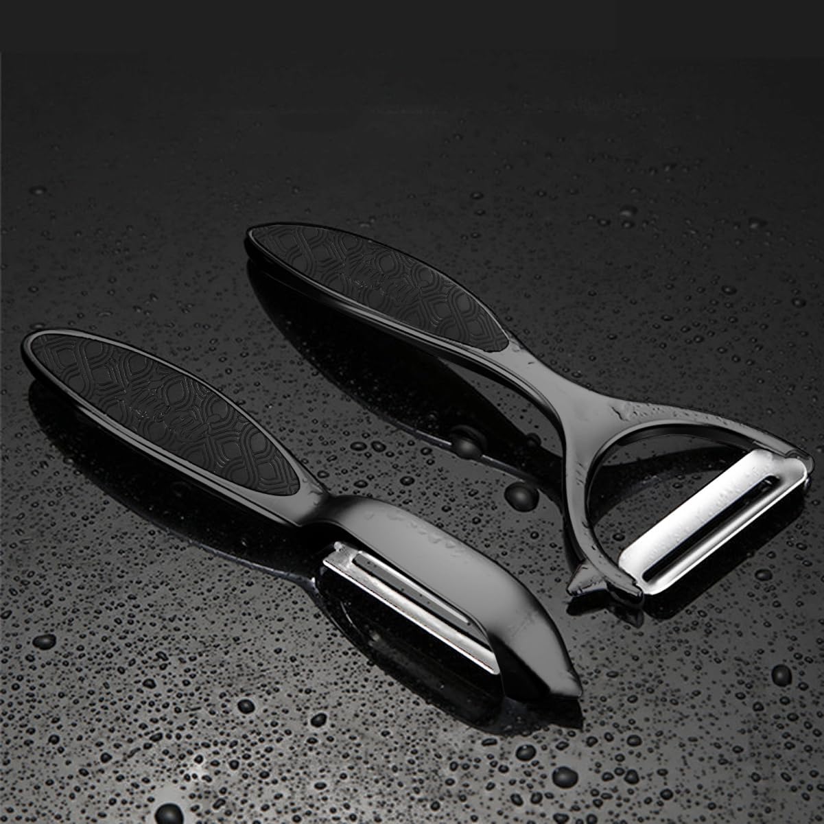 Vegetable Peeler, Stainless Steel Multi-function Potato Fruit Peeler Set, Y & I Shape Swivel Blades Kitchen Household Peeling Tools