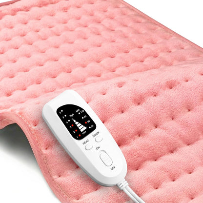 Electric Heating pad for Back Neck Shoulder Knee Arms Legs- Electric Heat Pads with 6 Heat Settings & Auto Shut Off Heat Heating Pad for Birthday Mother Father Girl Men Women