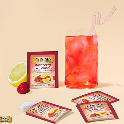 Twinings Assorted Herbal, Naturally Caffeine-Free Tea Bag Sampler (40 Count) 13 Flavour Boxed Variety Gift Set