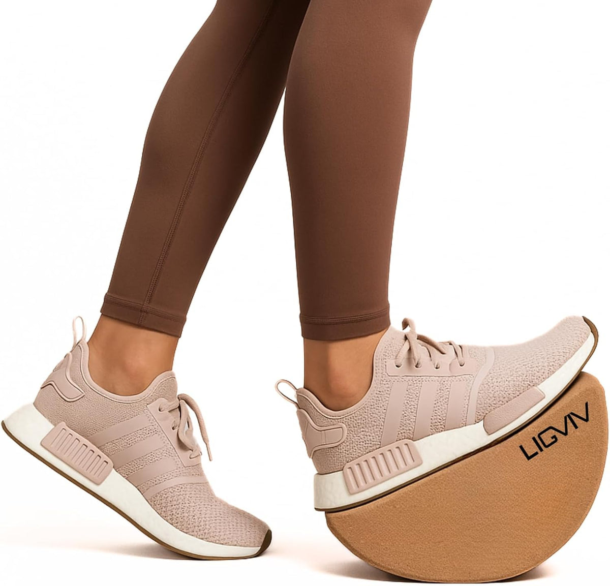Calf Stretcher and Foot Rocker for Plantar Fasciitis