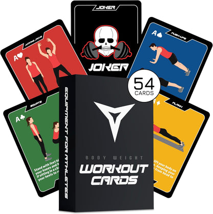 BREAKING LIMITS Workout Cards Deck - Bodyweight Exercise & Pilates Cards