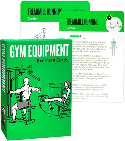 Half Balance Ball Workout Cards, 62 Exercises Cards Deck Large Size 5" x 3.5" Fitness Cards for Women & Men, Beginner Fitness Guide to Training Exercises at Home or Gym