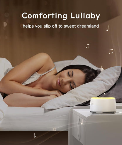 Dreamegg White Noise Machine for Adults - 10W Powerful Sound Machine with 29 Soothing Sounds, Noise Masking for Snoring, Traffic & Office Privacy, Ideal for Home, Travel & Deep Sleep