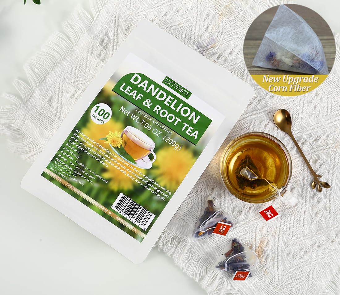 120 Premium Turmeric, Ginger, Cinnamon Blend Tea Bags, 100% Natural & No Additives & Caffeine Free.