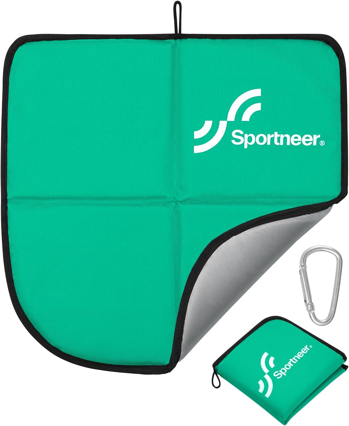 Sportneer Sitting Pad, 0.13lbs Lightweight Waterproof Folding Seat Pad for Backpacking, 15.75'' x 15.75'' Portable Camping Seat Mat for Hiking, Picnics & Outdoor Use