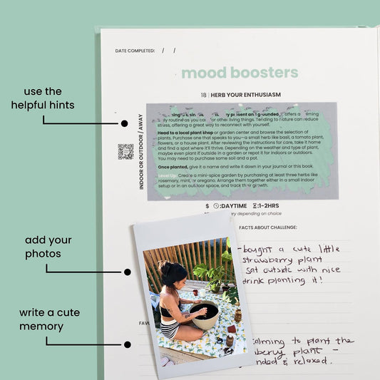 Solo Edition - 30 Scratch-Off Self-Care & Personal Growth Challenge